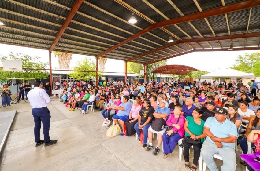  Acerca el Gobierno de Reynosa deporte a las colonias mediante audiencias públicas