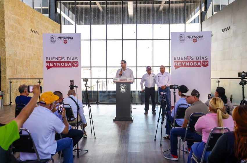  Destacó Alcalde Carlos Peña Ortiz obras del 2026 en Reynosa