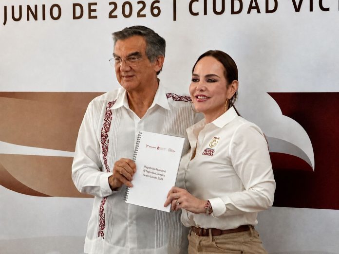  Nuevo Laredo destaca en seguridad gracias al trabajo coordinado con el gobernador Américo Villarreal: Carmen Lilia Canturosas