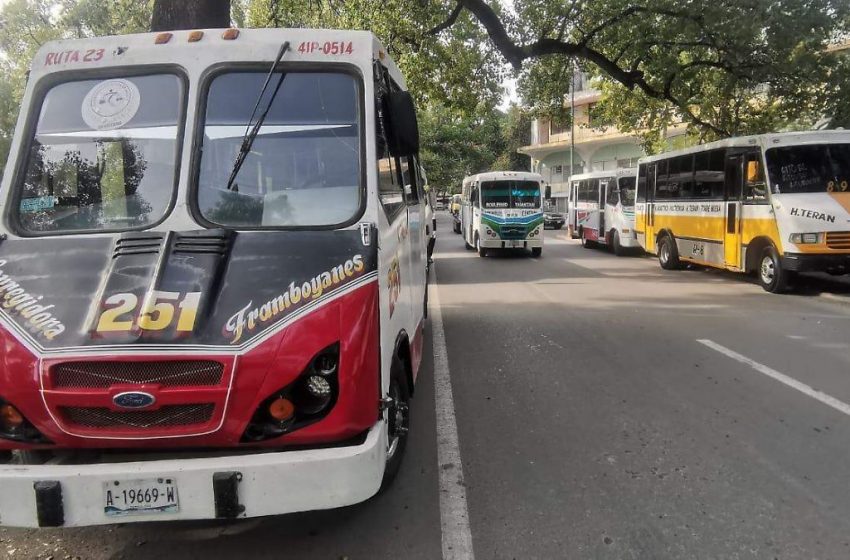 Avanza modernización del transporte; retiran unidades antiguas de circulación