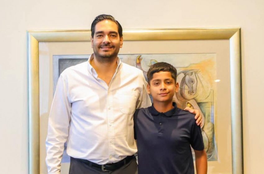  Confirmó Alcalde Carlos Peña Ortiz que Reynosa es tierra de talentos, con Sergio Barrientos