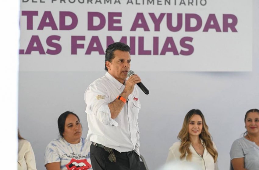  Inician Lucy y Lalo segunda entrega de programa alimentario Voluntad de Ayudar.