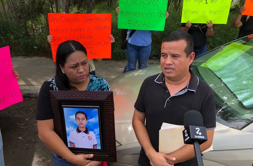  Padres de Kevin denuncian corrupción en juicio; saldría libre el chófer de Castores