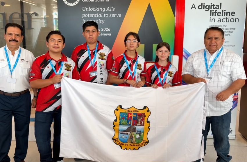  Conquistan estudiantes tamaulipecos el quinto lugar mundial en torneo internacional de robótica e inteligencia artificial