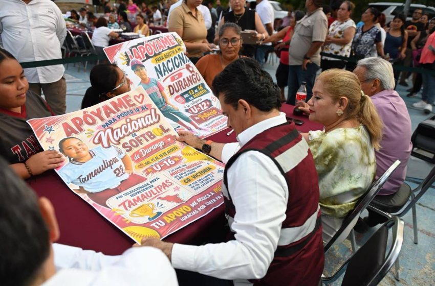  Lleva alcalde audiencia pública y Tarde en Familia a la colonia Emilio Caballero.