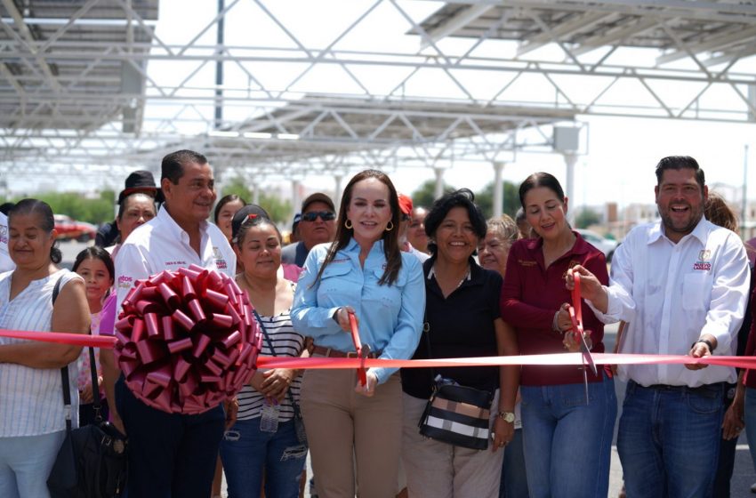  Carmen Lilia Canturosas consolida a Nuevo Laredo como referente de energía limpia en Tamaulipas