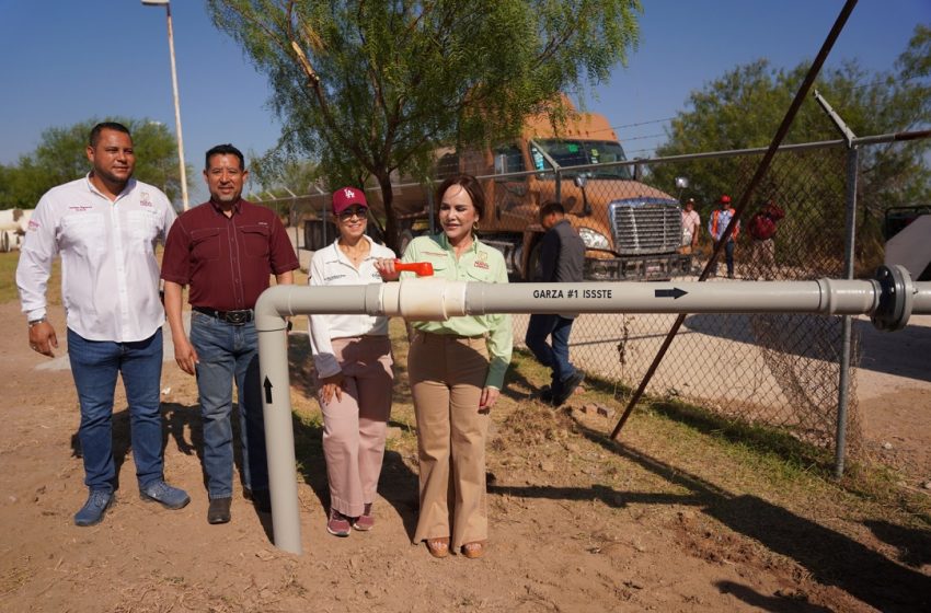  Agilizan distribución de agua para familias del suroriente de Nuevo Laredo