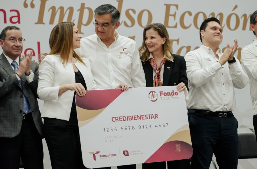  Destina Tamaulipas más de 31.9 millones de pesos al impulso de negocios locales