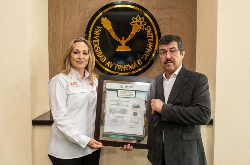  Recibe CENDI UAT reconocimiento del IMSS por promover entornos laborales seguros y saludables
