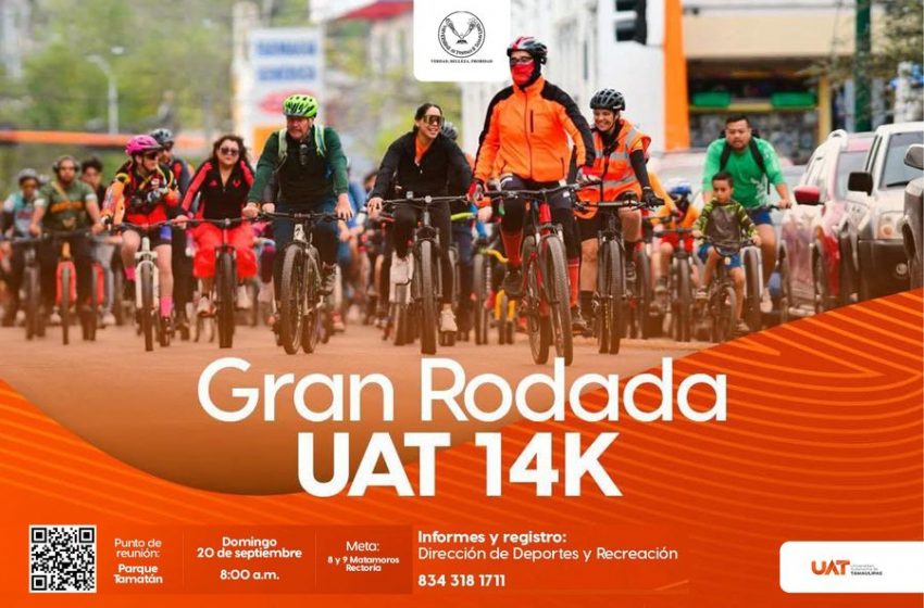  Preparan la Gran Rodada UAT 14K en Ciudad Victoria