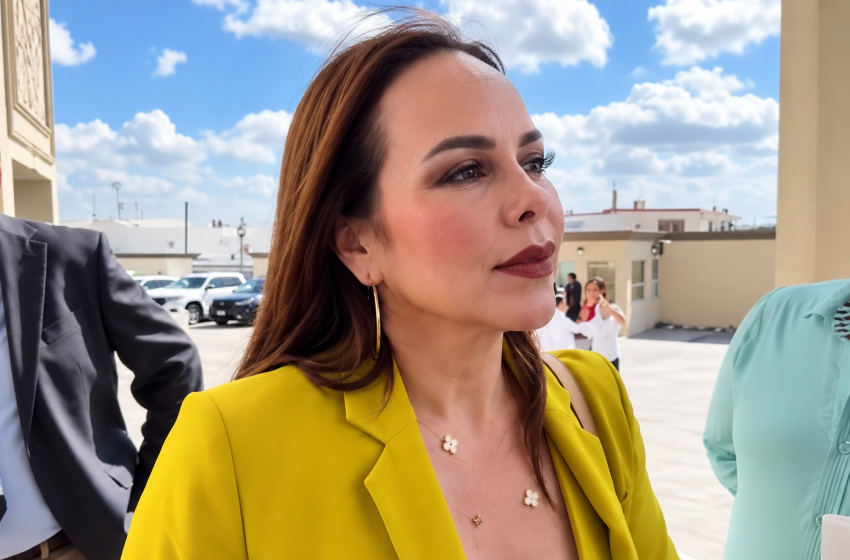  Carmen Lilia Canturosas destaca deuda cero y avances de Nuevo Laredo