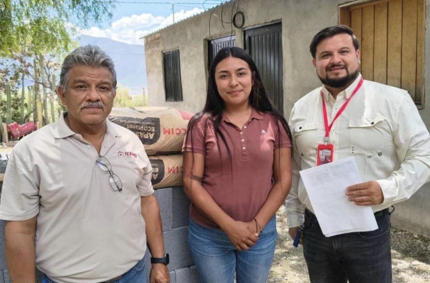  ITAVU se suma al DIF Tamaulipas con apoyos en Miquihuana