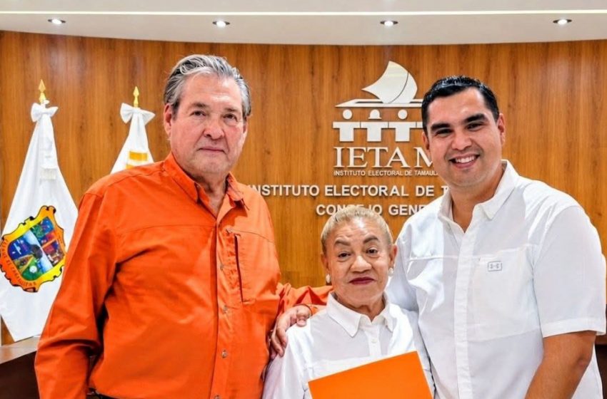  Mercedes Heredia muestra respaldo a MC en Güémez rumbo a 2027