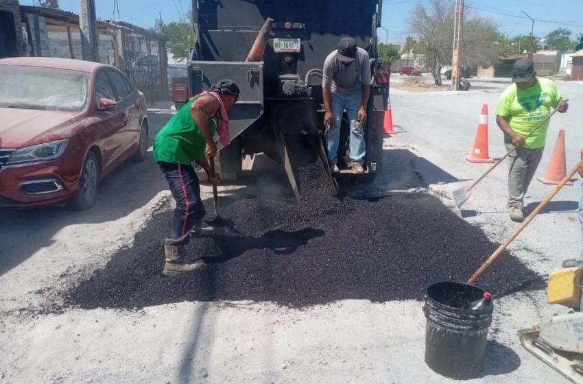  Intensa semana de trabajo de Servicios Públicos en colonias de Reynosa