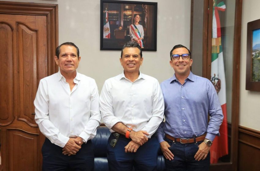  El alcalde Lalo Gattás acuerda con la CANACO impulsar la inversión y economía local.