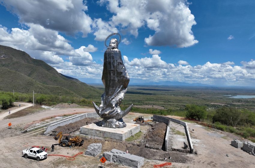  Plazoleta turística de la Virgen del Chorrito, una obra que engrandece la infraestructura de Tamaulipas