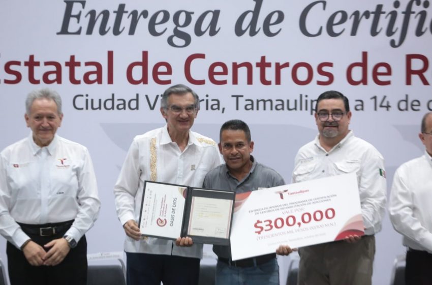  Programa para regularizar Centros de Rehabilitación de Adicciones en Tamaulipas será ejemplo nacional