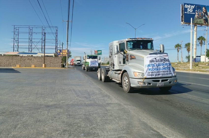  Protestas de transportistas, bajo vigilancia legal en Tamaulipas