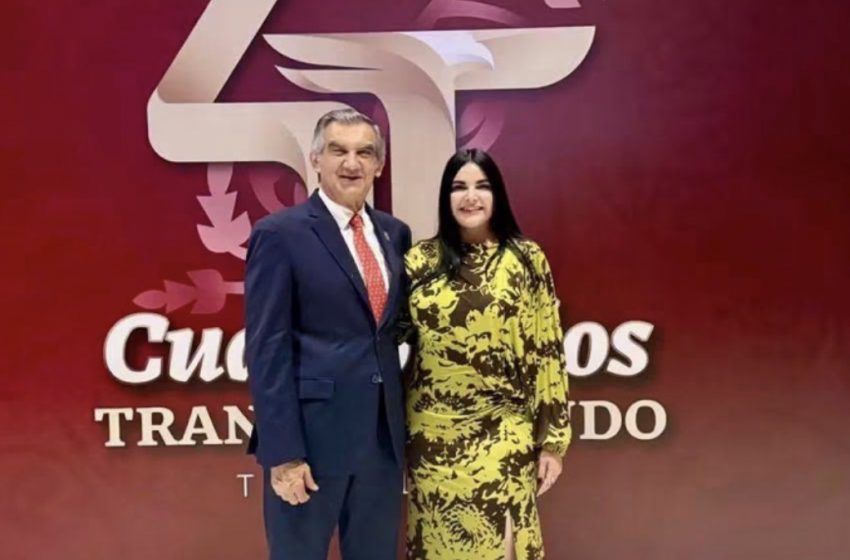  Nataly García acompaña a Américo Villarreal en su Cuarto Informe de Gobierno